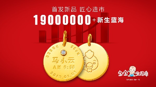 1900万大市所需·亿万级利润蓝海：港福珠宝《宝宝生辰牌》首发上市！