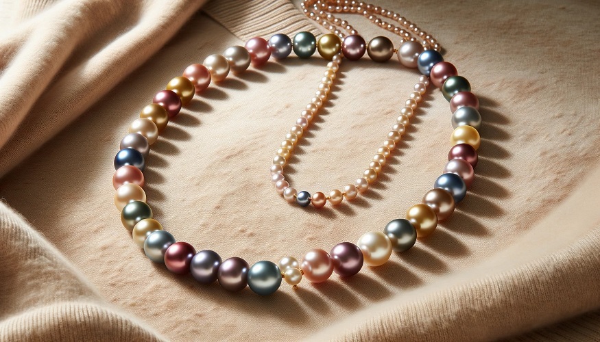 彩色珍珠是天然的吗