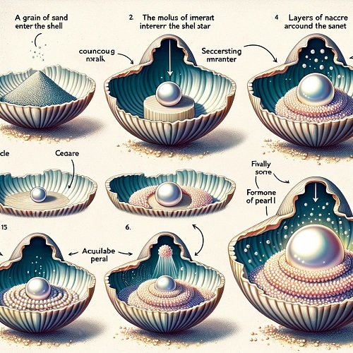 贝壳里面的珍珠是怎么形成的